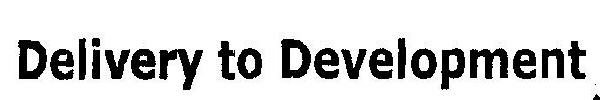 Dlivery Ot Development Device mark 1822271 Trademark