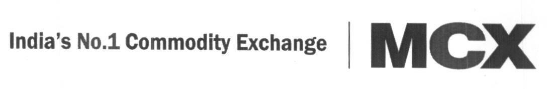 Indias No.1 Commodity Exchange Mcx (label) Device mark 1610144 Trademark