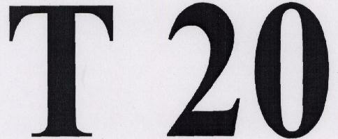 T 20 Device mark 1609958 Trademark