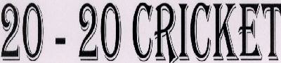 20 - 20 Cricket Device mark 1609974 Trademark