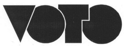 Voto (special Form Of Writing) Device mark 1594494 Trademark