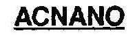 Acnano Device mark 1882115 Trademark