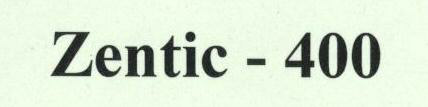 Zentic - 400 (label) Device mark 1682892 Trademark