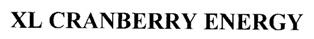 Xl Cranberry Energy Device mark 1882179 Trademark