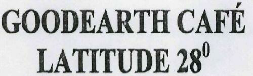 Goodearth Cafe Latitude 28 Device mark 1950643 Trademark