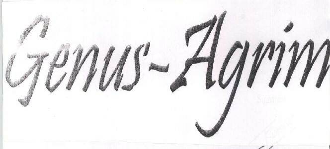 Genus-agrim Device mark 1626528 Trademark