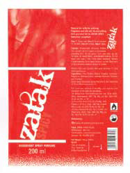 Zatak Device mark 1921299 Trademark