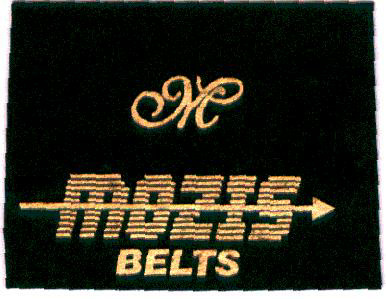 Mozis Belts Device mark 1921316 Trademark