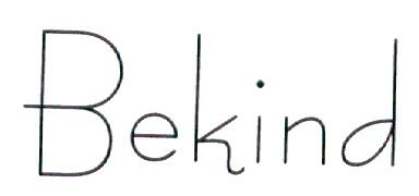 Bekind Device mark 1911322 Trademark