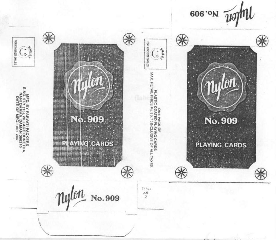 Nylon No. 909 (label) Device mark 1641804 Trademark