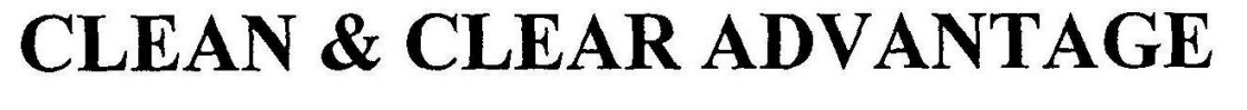 Clean & Clear Advantage Device mark 1952329 Trademark
