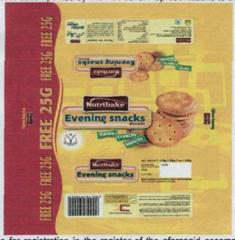 Nutribake Evening Snacks Device mark 1967127 Trademark