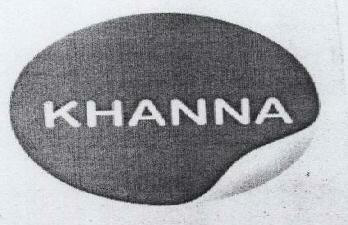 Khanna With Device Device mark 1672771 Trademark