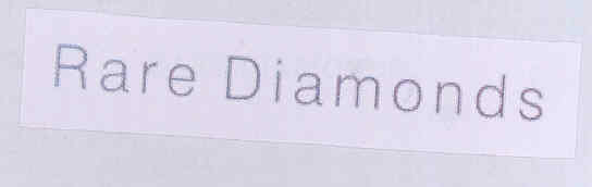 Rare Diamonds Device mark 1742775 Trademark