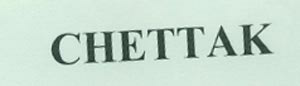 Chettak Device mark 1718059 Trademark
