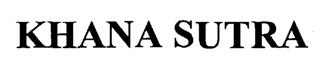Khana Sutra Device mark 1981207 Trademark