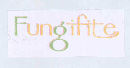 Fungifite (label) Device mark 1687536 Trademark