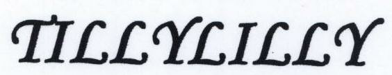 Tillylilly With Device Device mark 1733360 Trademark