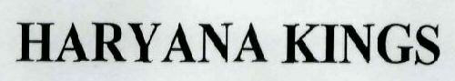Haryana Kings Device mark 1942488 Trademark