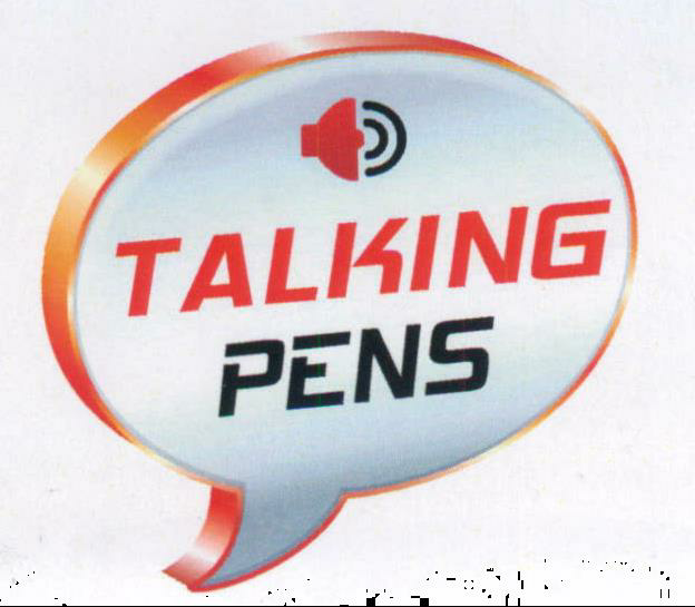Talking Pens (label) Device mark 2026598 Trademark