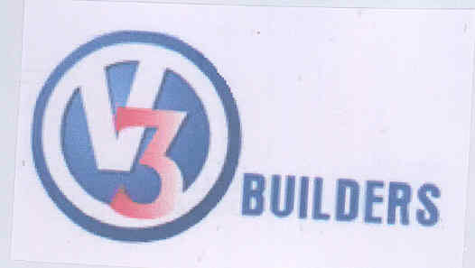 V 3 Builders (labal) Device mark 1733719 Trademark