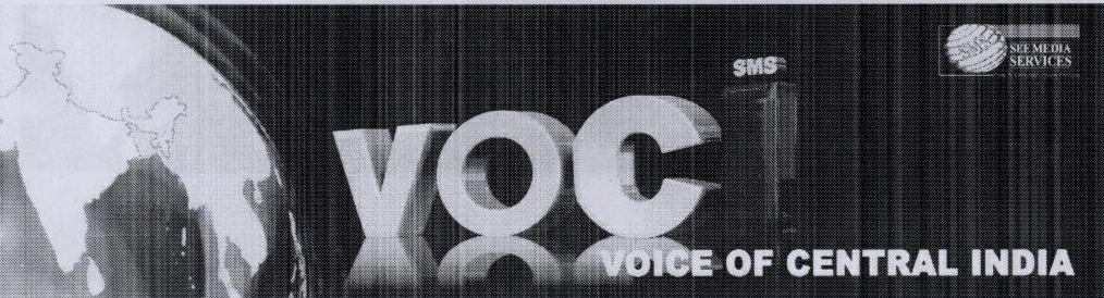 Voc Voice Of Central India Device mark 1986674 Trademark