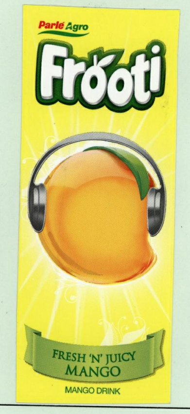 Frooti (label) Device mark 1787756 Trademark