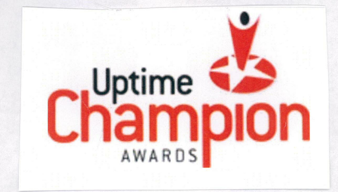 Uptime Champion Awards Device mark 2001791 Trademark