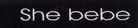 She Bebe Device mark 1777671 Trademark