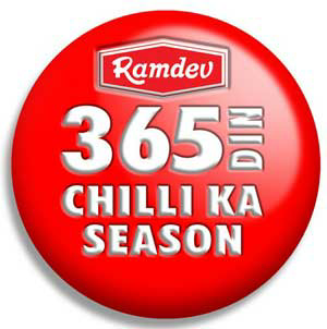 Ramdev 365 Din Chilli Ka Season Label Device mark 2016977 Trademark