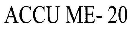 Accu Me-20 Device mark 1809061 Trademark