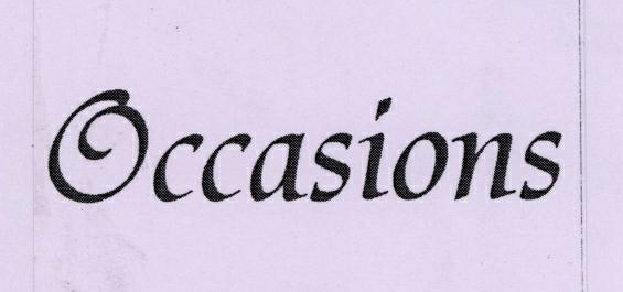 Occasions ( Device ) Device mark 1778862 Trademark