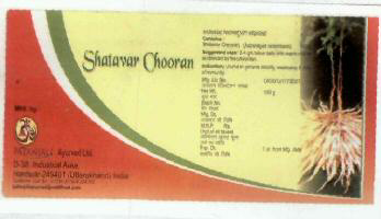 Shatavar Chooran Device mark 1840217 Trademark