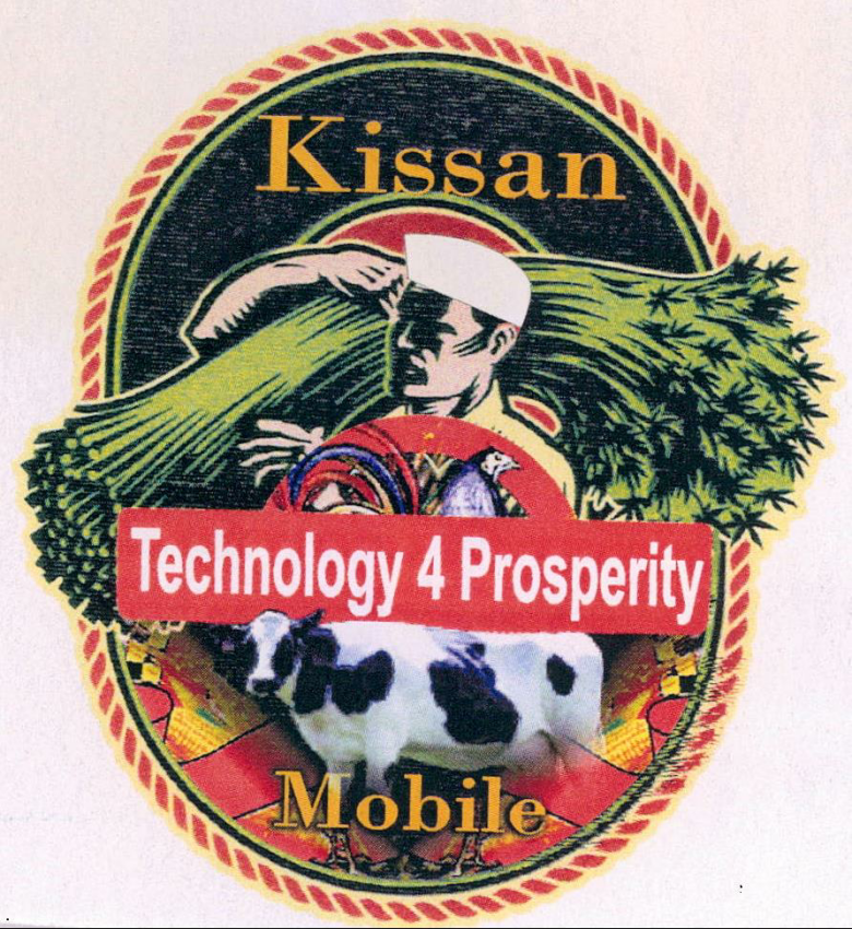 Kissan Mobile ( Technology Prosperity ) ( Label ) Device mark 1794713 Trademark