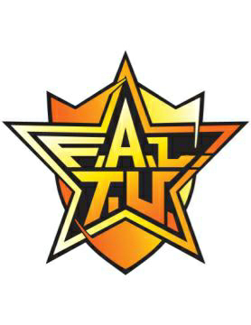 F. A . L . T . U . (device Of Star And Cat Faced Shield). Device mark 2102417 Trademark