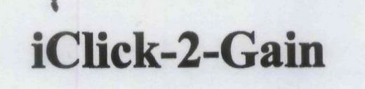 Iclick-2-gain Device mark 1839686 Trademark