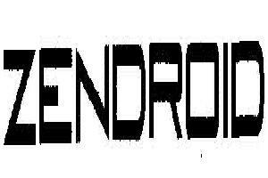 Zendroid (with Label). Device mark 2092096 Trademark