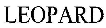 Leopard Device mark 1854950 Trademark