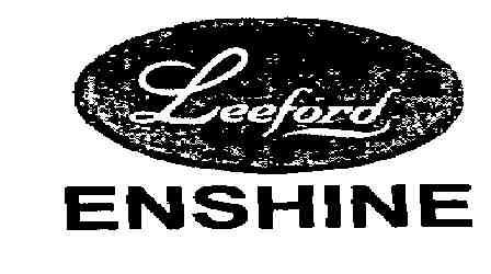 Leeford Enshine (logo) Device mark 2117261 Trademark