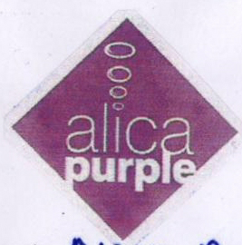 Alica Purple Device mark 1839193 Trademark