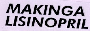 Makinga Lisinopril Device mark 1839122 Trademark