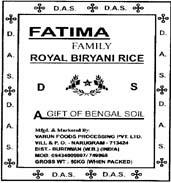 Fatima Device mark 1884670 Trademark
