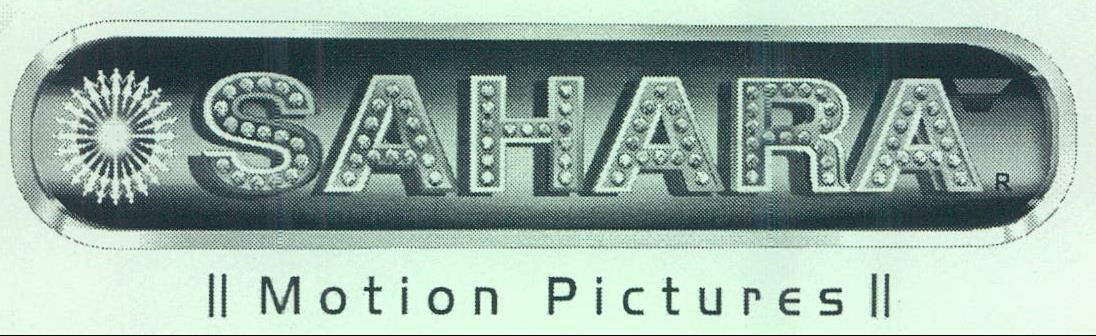 Sahara Motion Pictures Device mark 2101427 Trademark