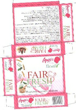 Anoo's Naturals Fair & Fresh Device mark 1885627 Trademark