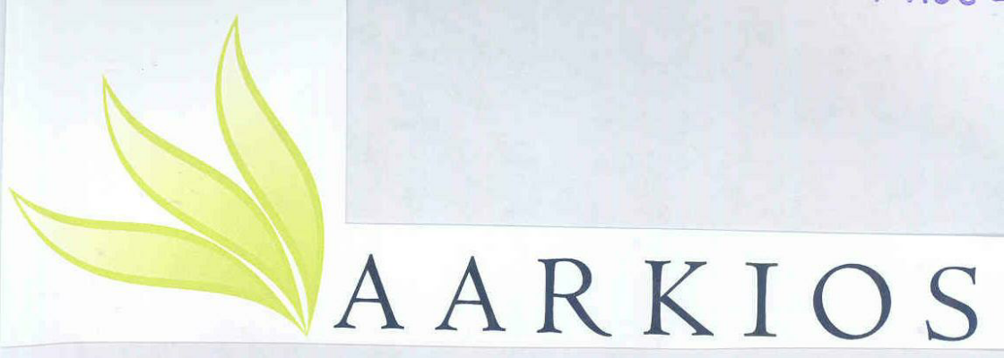 A A R K I O S (logo) Device mark 1718814 Trademark