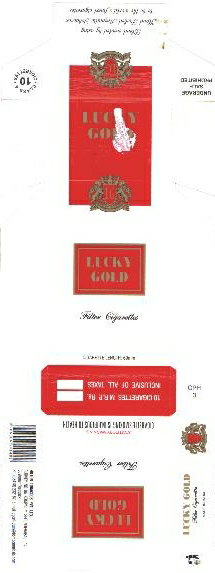 Lucky Gold Device mark 1718826 Trademark