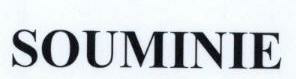 Souminie Device mark 1734132 Trademark