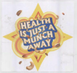 Health Is Just A Munch Away Device mark 1764655 Trademark