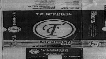 T.c.spinners Device mark 1901861 Trademark