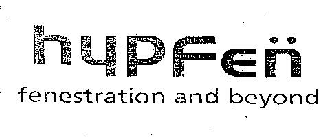 Hup Fen Fenestration And Beyond (label) Device mark 2137292 Trademark